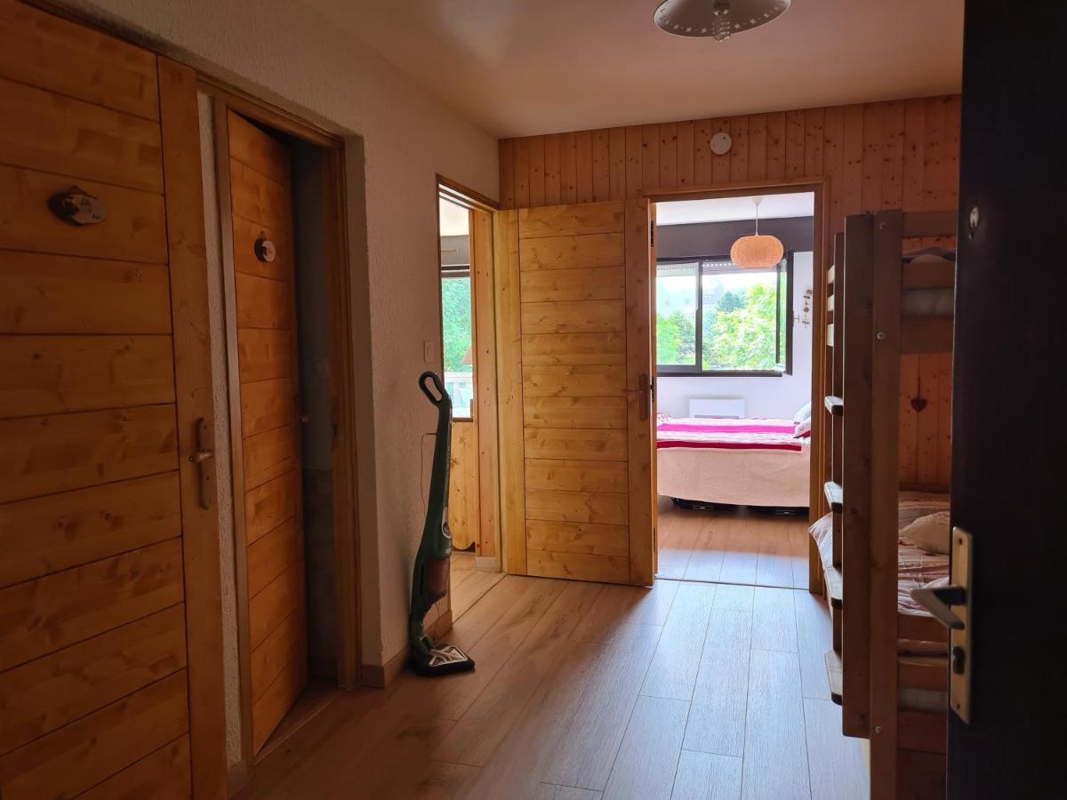 Charmant T2 De Montagne A La Station Des Rousses Avec Balcon Et Garage 레루스 외부 사진